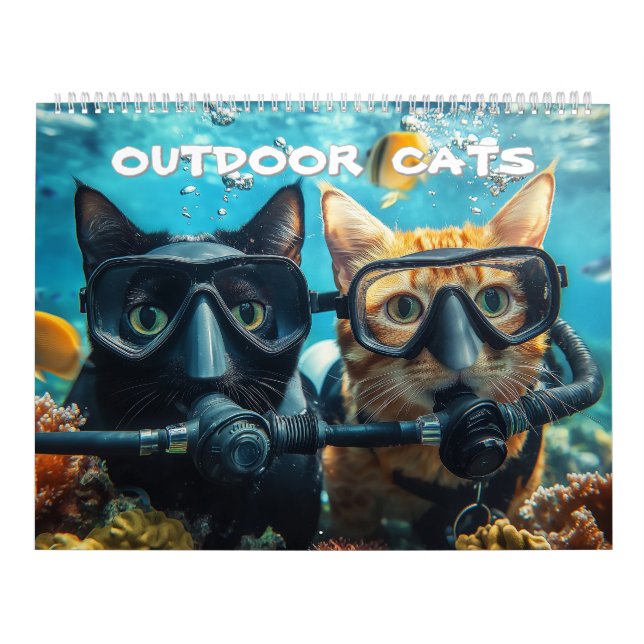 Outdoor Cats Calendar (Cover)