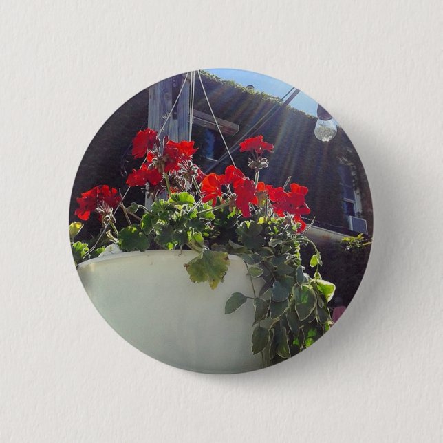 Outdoor Dining 6 Cm Round Badge (Front)
