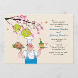 Outdoor Dinner Party Invitation