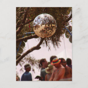 Outdoor Disco Postcard
