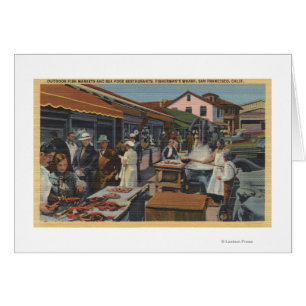 Outdoor Fish Markets on Fisherman's Wharf