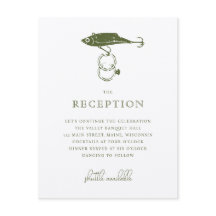Outdoor Fishing Lure Wedding Rings Insert Kraft