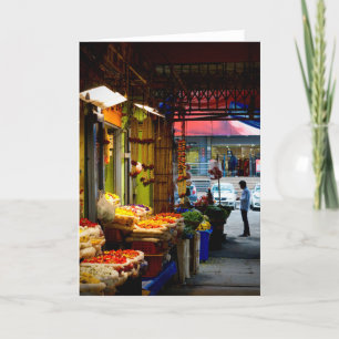 Outdoor Flower Market card