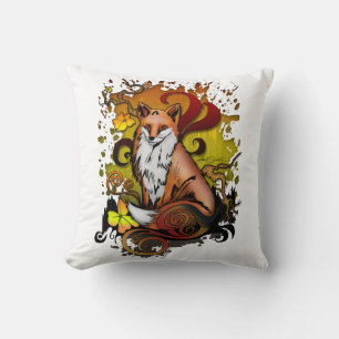 Outdoor Fox  Cushion