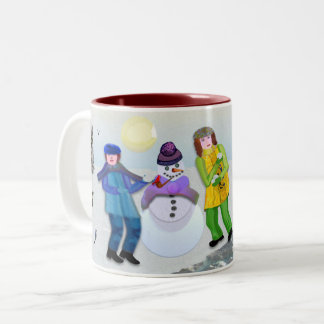 outdoor fun Lee Marie’s Creative Design  Two-Tone Coffee Mug