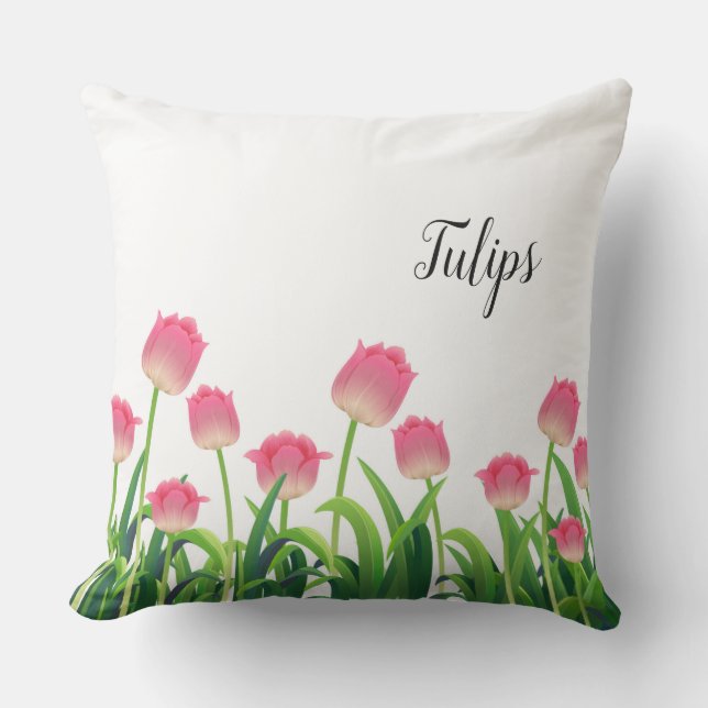 Outdoor Garden Accent Pillow (Front)