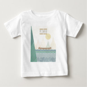 Outdoor Geo II   Roam Baby T-Shirt