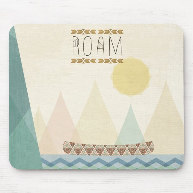 Outdoor Geo II | Roam Mouse Mat (Front)