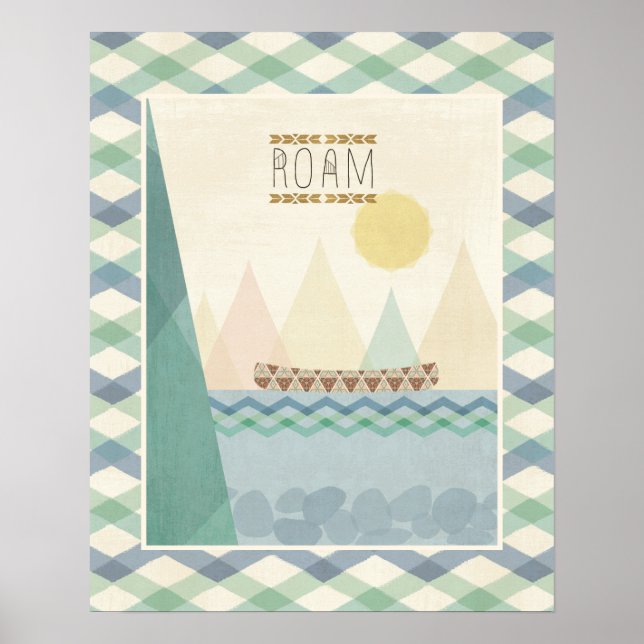 Outdoor Geo II | Roam Poster (Front)