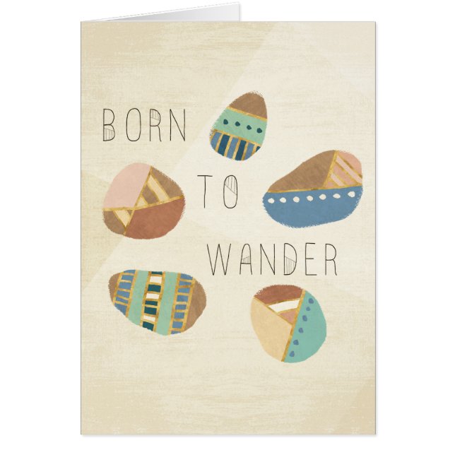 Outdoor Geo IX | Born to Wander (Front)