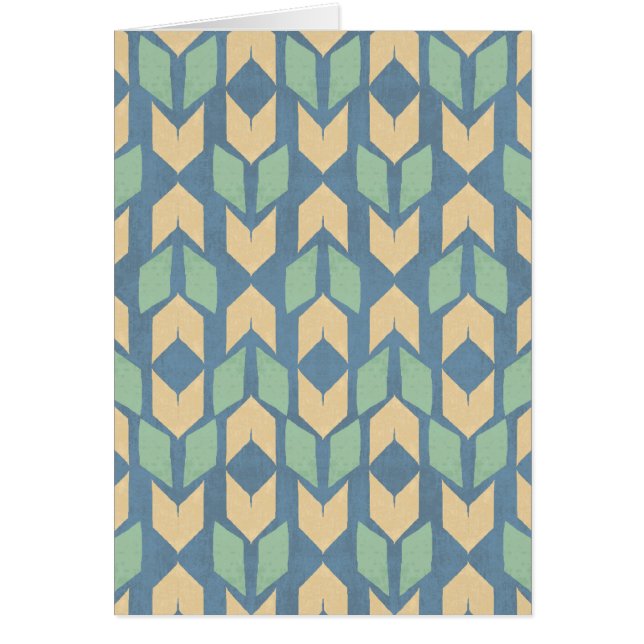 Outdoor Geo Step | Geometric Arrow Pattern (Front)