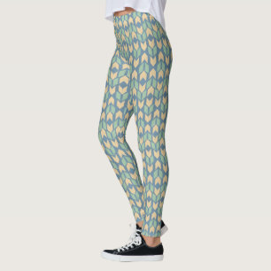 Outdoor Geo Step   Geometric Arrow Pattern Leggings