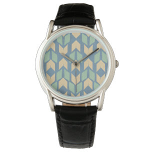 Outdoor Geo Step Geometric Arrow Pattern Watch