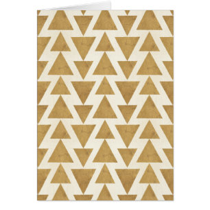 Outdoor Geo Step Gold Geometric Pattern