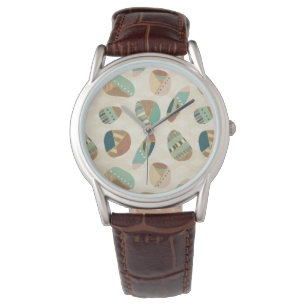 Outdoor Geo Step    Teal Pattern Watch