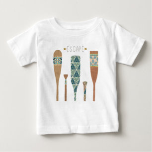 Outdoor Geo VI   Escape Baby T-Shirt