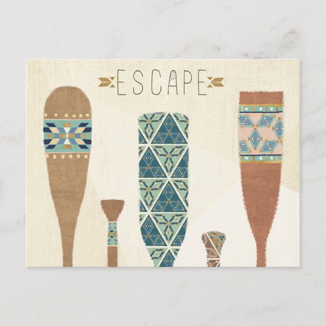 Outdoor Geo VI | Escape Postcard (Front)