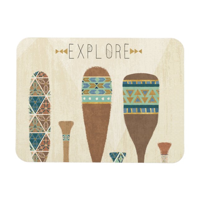 Outdoor Geo VII | Explore Magnet (Horizontal)