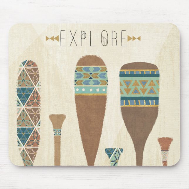 Outdoor Geo VII | Explore Mouse Mat (Front)