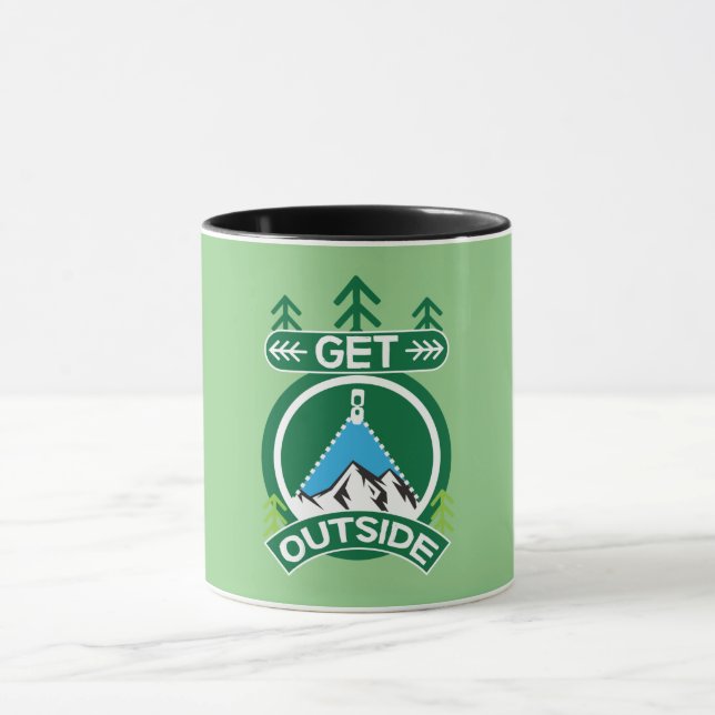 Outdoor Gifts Men Women | Into The Wild | Hiking Mug (Center)