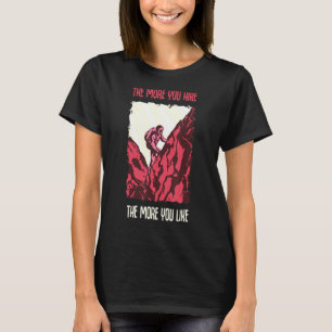 Outdoor Hiking Graphic Camping In Mountains Or Nat T-Shirt