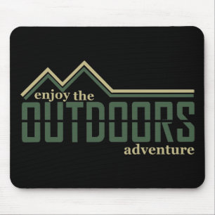 outdoor hiking lover mouse mat