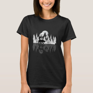 Outdoor Nature Wildlife Forest Animal Bear, Full M T-Shirt