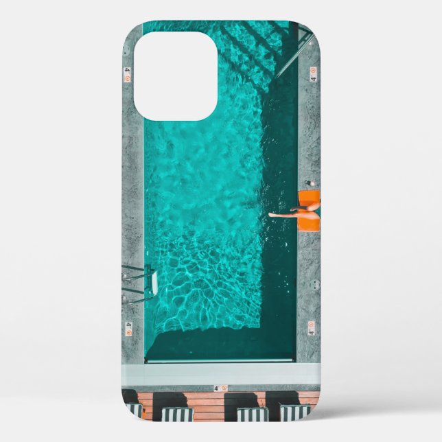 Outdoor pool Case-Mate iPhone case (Back)