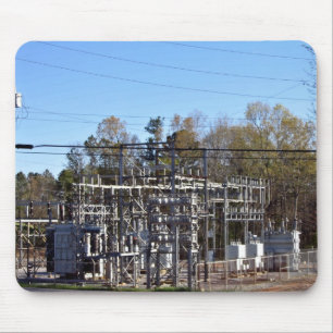 Outdoor power substation mouse mat