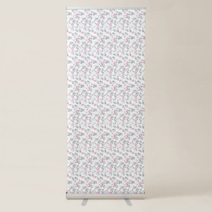 Outdoor retractable banner stands