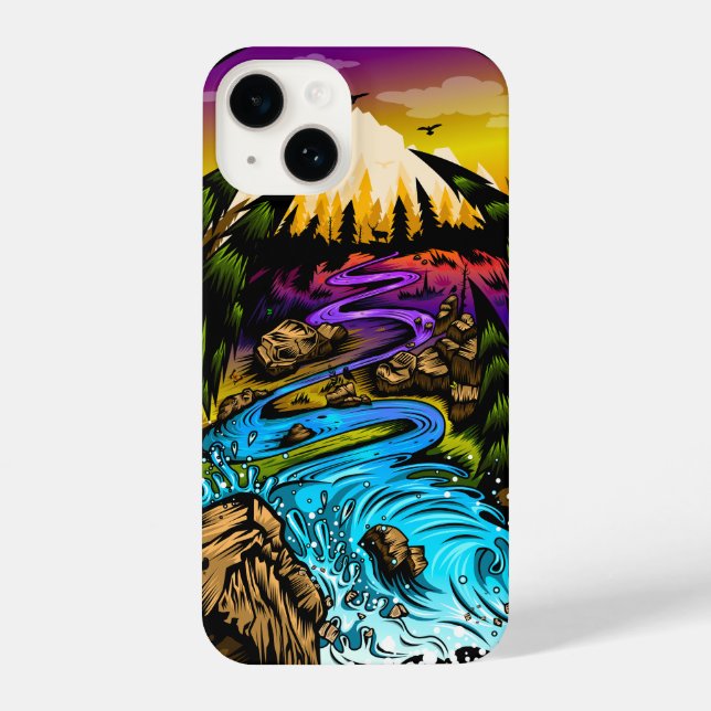 Outdoor Scene iPhone Case (Back)