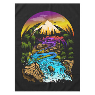 Outdoor Scene Tablecloth