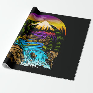 Outdoor Scene Wrapping Paper