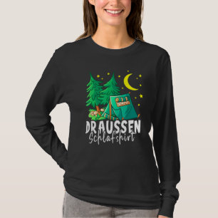 Outdoor Sleep  I Camping Camping Scout Camper T-Shirt