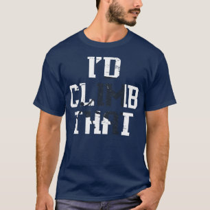 Outdoor Sports Gift Bouldering Climbing T-Shirt