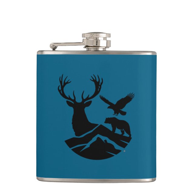 Outdoor Sportsman flask (Front)