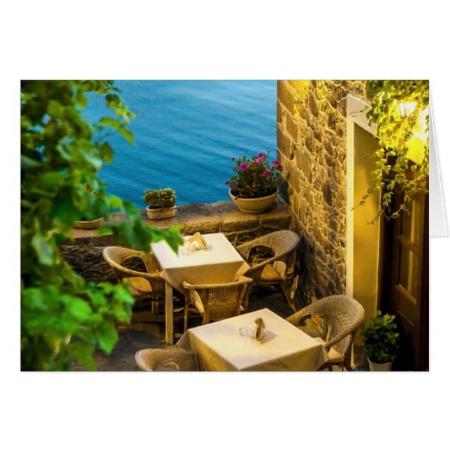 Outdoor Tables at Resturant (Front Horizontal)