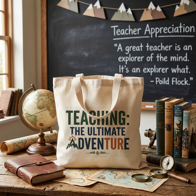 Outdoor Teacher Ultimate Adventure  Tote Bag (Creator Uploaded)