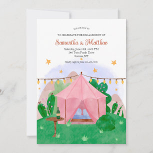 Outdoor Tent  Invitation