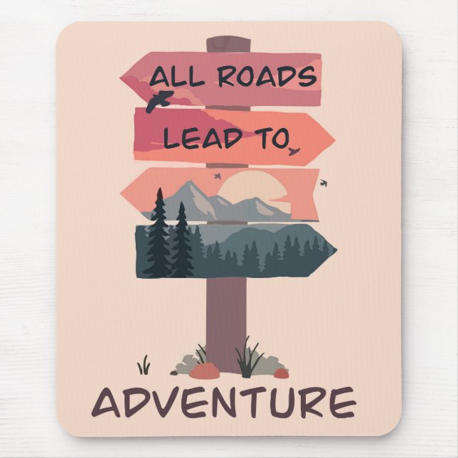 Outdoor travel mousepad (Front)