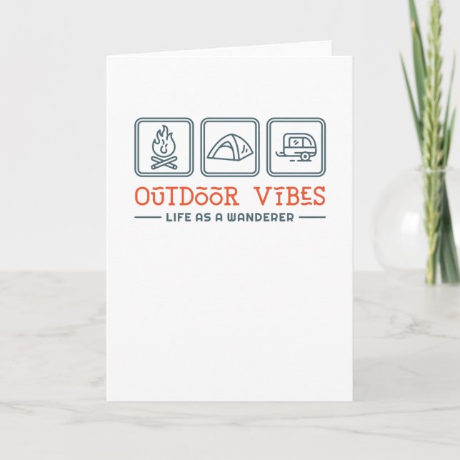 Outdoor Vibes Card (Front)