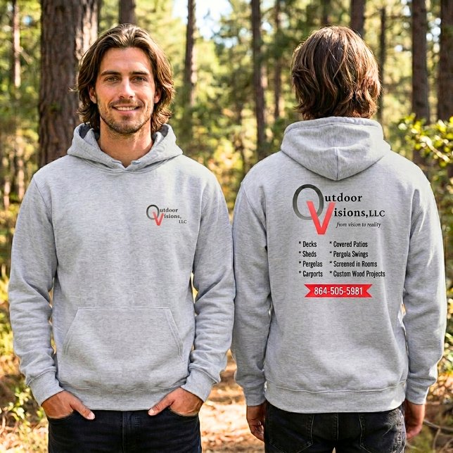 Outdoor Visions Logo Back Info Hoodie (Creator Uploaded)