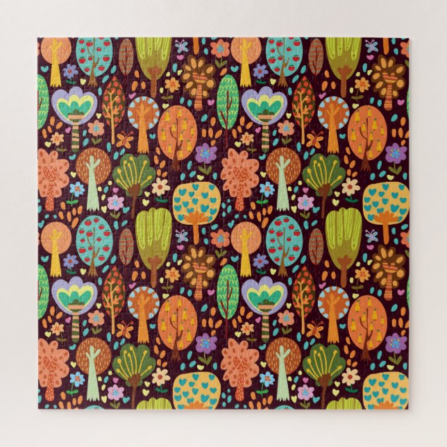 Outdoor Wallpaper Seamless Texture Jigsaw Puzzle (Vertical)