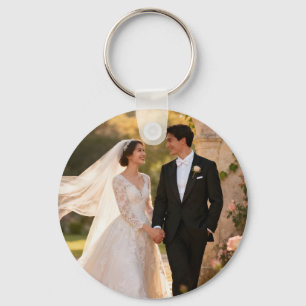 Outdoor Wedding Key Ring