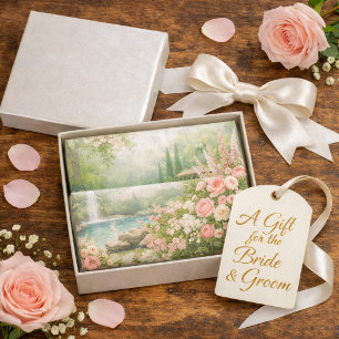 Outdoor Wedding Reception Elegant Decoupage Tissue Paper