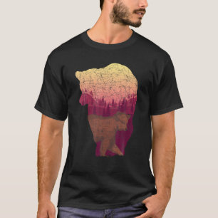Outdoors Animal Wildlife Brown Bear Lover Nature B T-Shirt