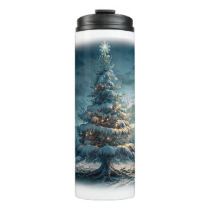 Outdoors Christmas Tree Thermal Tumbler