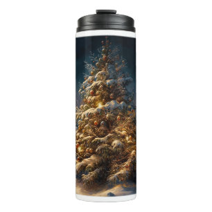 Outdoors Christmas Tree Thermal Tumbler