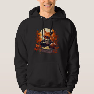 Outdoors Fox Reading Book 21 Hoodie
