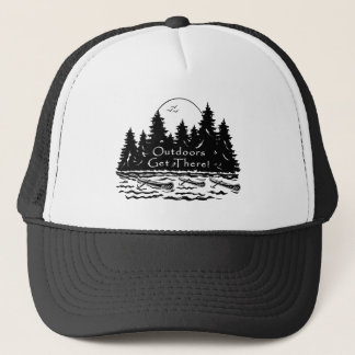 Outdoors Get There Canoe's Trucker Hat